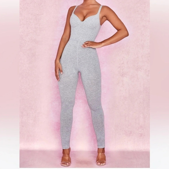 House of CB Grey Jumpsuit XS - Picture 1 of 4
